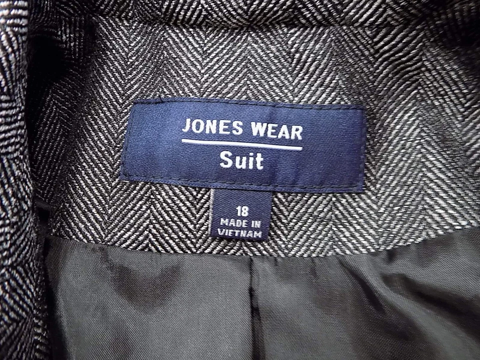 Blazer mujer JONES WEAR NUEVO CON ETIQUETAS rayón/algodón talla 18 (325) Foto 2 de 4