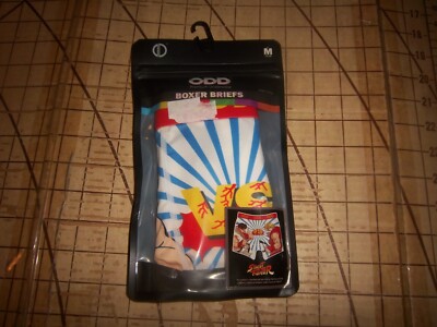 ODD MEDIUM RYU VS KEN STREET FIGHTER BOXER BRIEFS - NIP