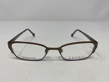 Esprit ET17409 COLOR-535 45-16-125 Mocha Brown Full Rim Eyeglasses Frame /L20