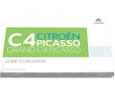 Citroen C4 Grand Picasso 2016+Navi Notice d'Utilisation Français