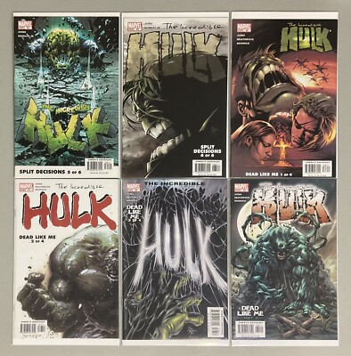  MCU Comic Keys  Jones Hulk Run #64 65 66 67 68 69 (2004) NM-(9.2-9.8) 