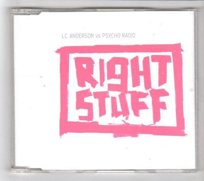 (HA939) LC Anderson vs Psycho Radio, Right Stuff - 2003 CD