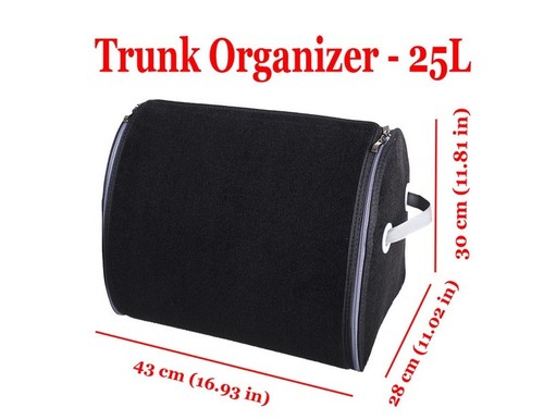 Car Trunk Cargo Organizer Canada Mapple Leaf Boot Storage Black for Audi models - Picture 2 of 11