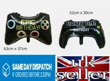 LARGE XBOX PLAYSTATION GAME CONTROLLER BIRTHDAY FOIL HELIUM PARTY BALLOON