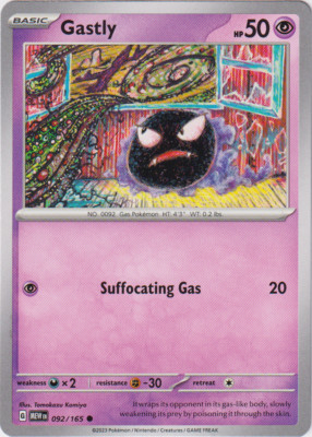 Pokémon - 151 - Gastly 092/165 - NM/M | eBay