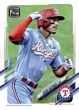 2021 Topps #452 Derek Dietrich Texas Rangers