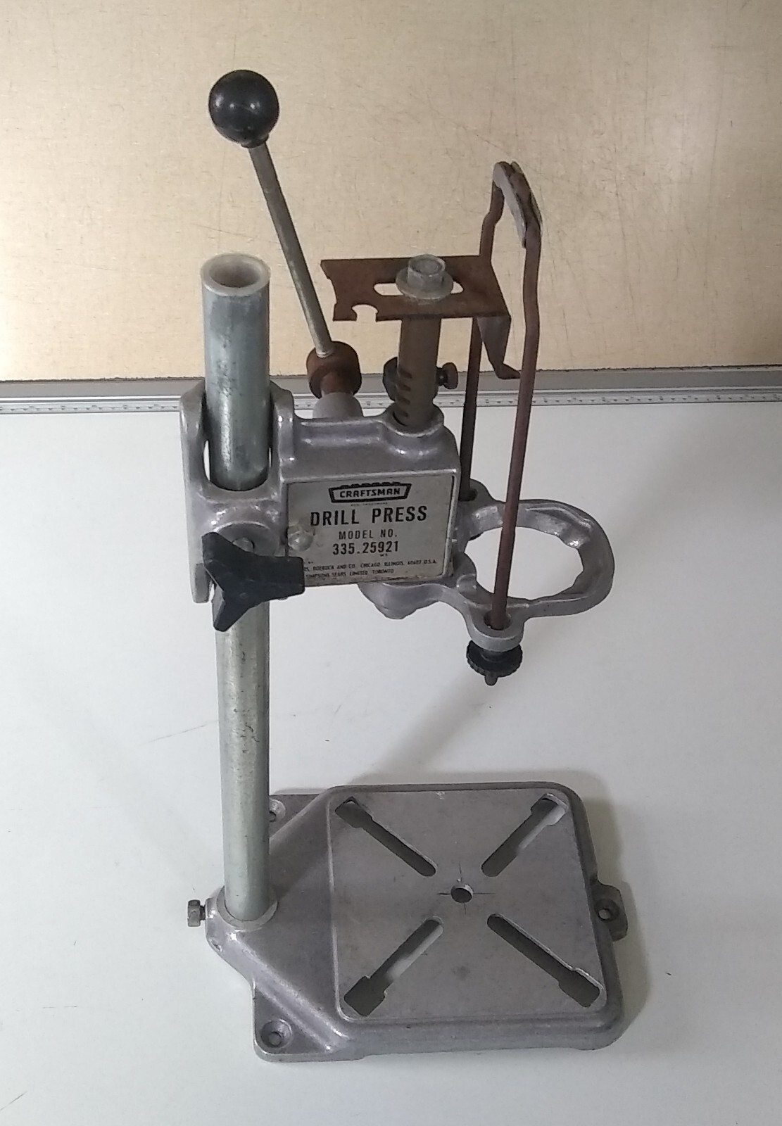 SEARS CRAFTSMAN 335.25921 DRILL PRESS STAND CRAFT HOBBY BENCH