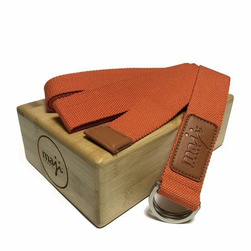Lightweight Eco-Friendly Bamboo Block & Strap Combo for Yoga & Pilates (BS02) - Picture 6 of 17