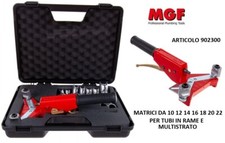 MGF PIEGATUBI CURVATUBI MANUALE PER RAME E MULTISTRATO DA 10 A 22 MOD 902300