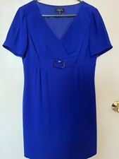 WOMENS TAHARI   LINED  DRESS PETITE 12