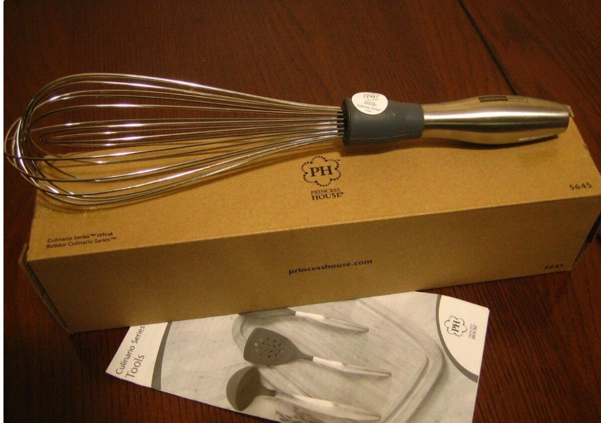 PRINCESS HOUSE CULINARIO SERIES WHISK - 5645 New
Opens in a new window or tab