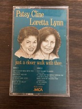 Patsy Cline Loretta Lynn Just A Closer Walk With Thee Cassette