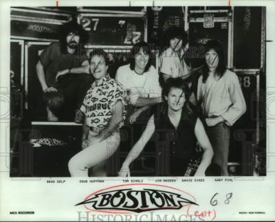 1997 Press Photo Members of the band Boston, Entertainers, Musicians - sap31578