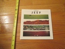 Jeep 1988 Truck Cars Car auto Dealer showroom Sales Brochure
