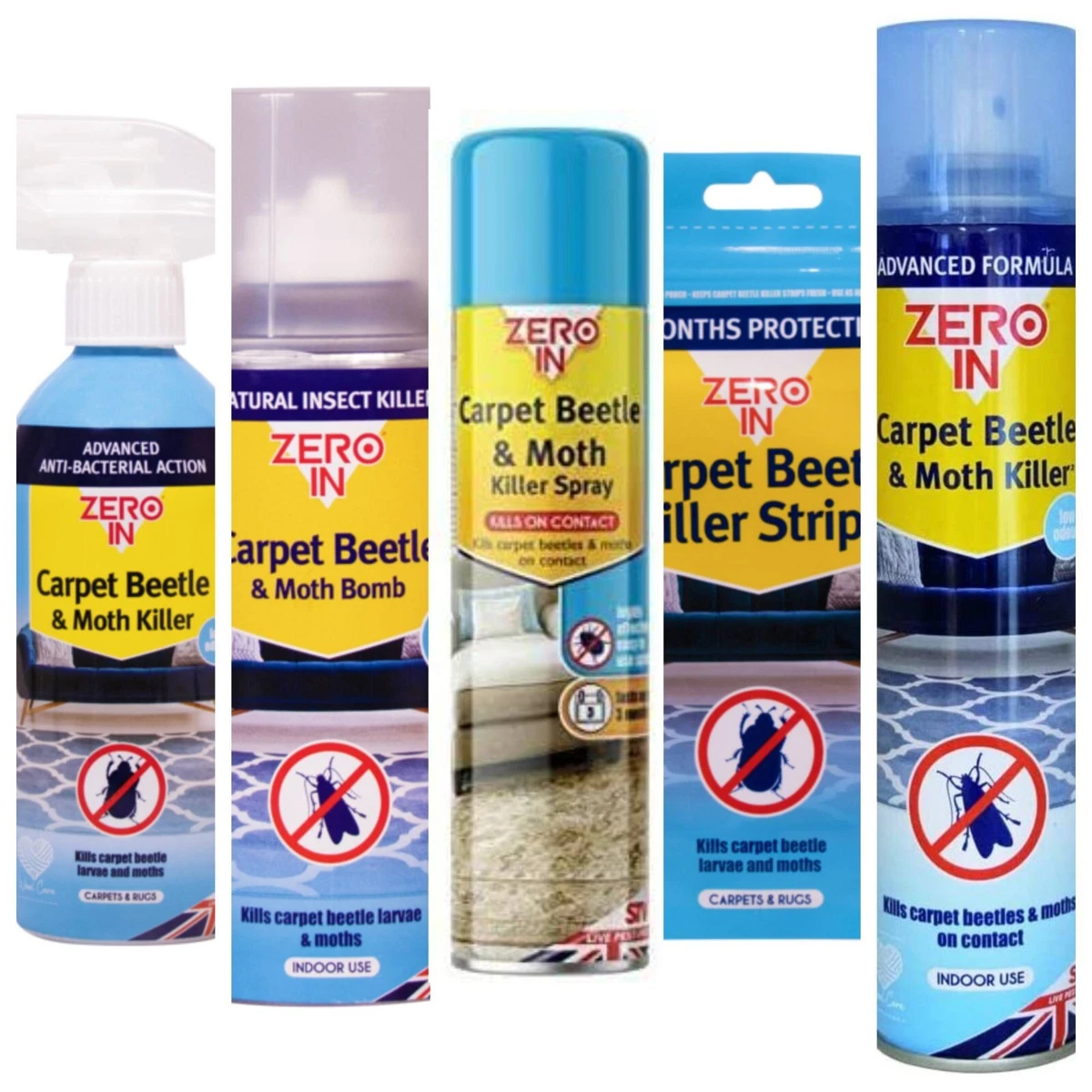 Spray for online carpet beetles