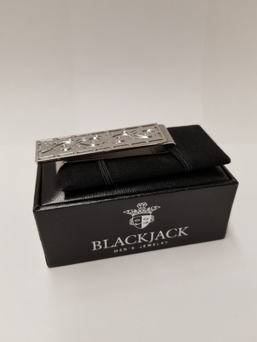 Blackjack Stainless Steel Money Clip