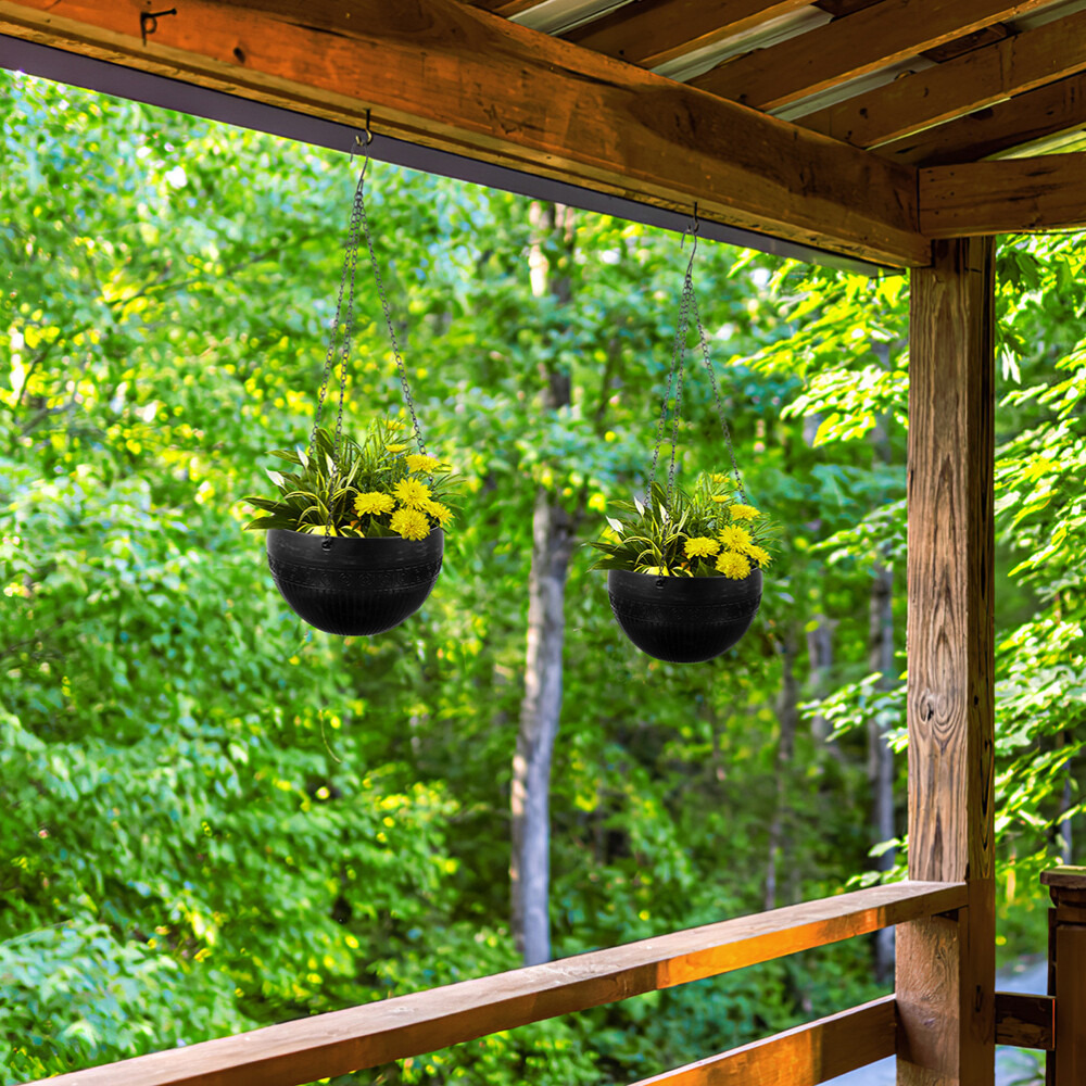 2 Pcs Plant Flowerpot Wide Application Planter Water Barrier Net