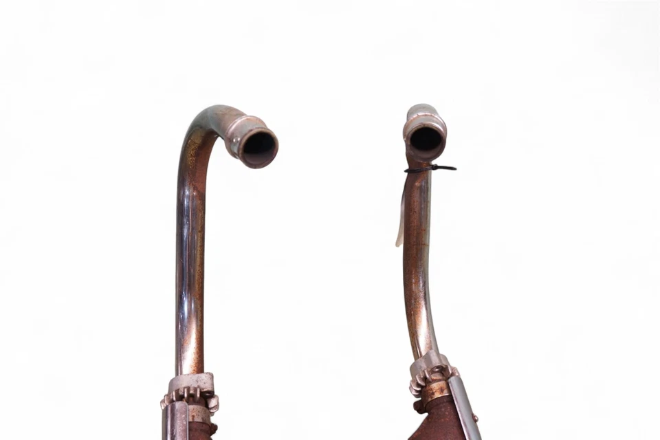 TUBOS DE CABEZAL SILENCIADOR ESCAPE HONDA NIGHTHAWK CB450 82-86 *2617 #3 Foto 2 de 4