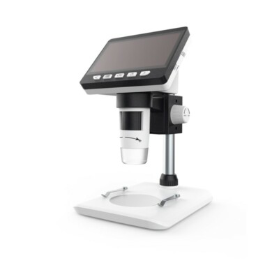 1000X 4.3'' 1080P 8 LEDs USB Digital Microscope Support for Soldering Camera xr-