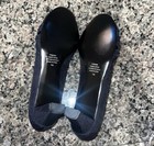 Coldwater Creek - Asymmetric Pleated Pump - Navy - BNWT — photo 10