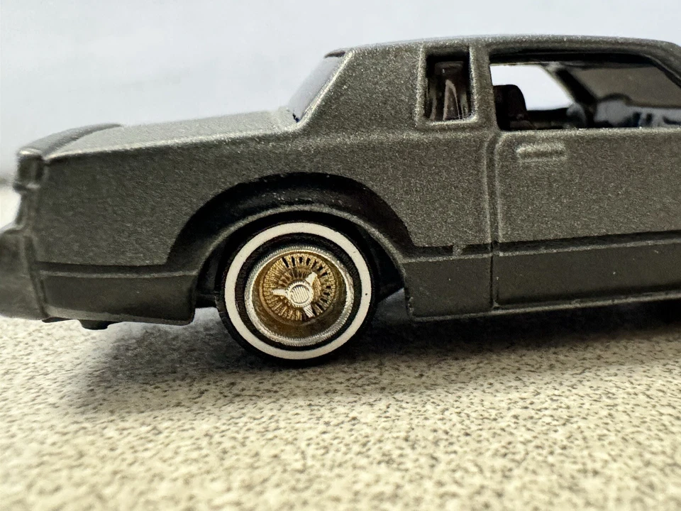 2009 Hot Wheels Buick Grand National Gray And Black Loose Lowrider Wheel Swap - Image 3 of 4