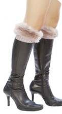 Womens Winter Leg Warmers w/ Lace