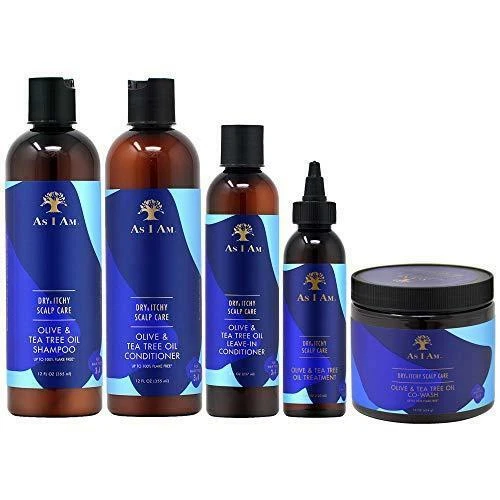 As I Am Dry Itchy Shampoo Conditioner Oil Treatment Leave In Conditioner Full