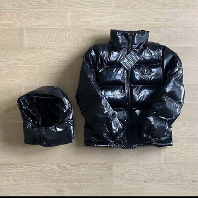 NEU Trapstar Daunenjacke Herren glänzende Daunenjacke mit Kapuze S--XL ///