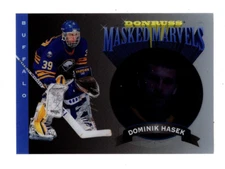 1994-95 DONRUSS MASKED MARVELS #3 DOMINI HASEK SABRES