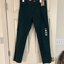 NEW Levi's Strauss XX Chino Standard Taper Regular Atlantic Green Stretch Pants
