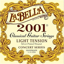 La Bella 2001LT Classical Guitar Strings; light tension