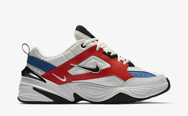 beweeglijkheid Vergissing operator NIKE M2K TEKNO unique styling AV4789 100 MENS NSW Summit White Black Orange  | eBay