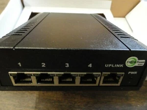 Puissance de Tycon TP-SW5G-NC 12-48V 5 Port Haute Puissance Passive PoE Interrupteur Gigabit, NEW!