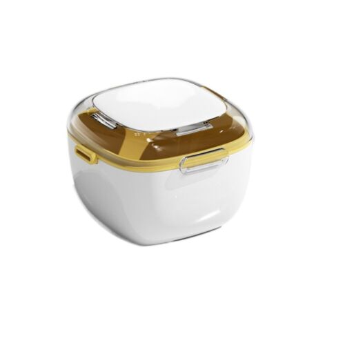 Sealed Orthodontic Retainer Storage Case Denture Soaking Cleaning Box Travel - Picture 13 of 14