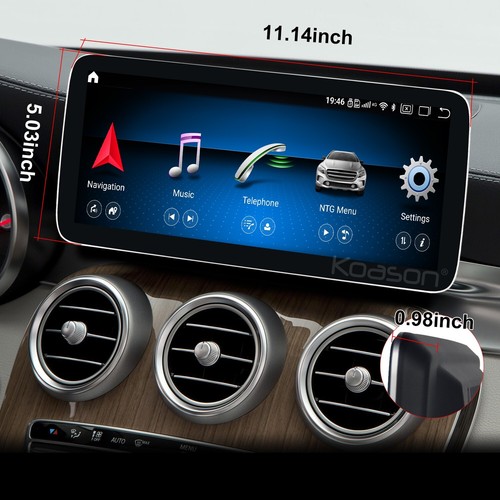 12.3 Android Screen Upgrade GPS Carplay Stereo Mercedes-Benz A CLA GLA G63 - Bild 5 von 16