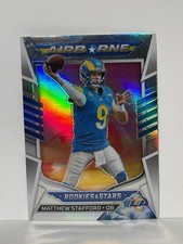2022 Rookies & Stars Football Airborne Silver Prizm Matthew Stafford #AI-10 LA
