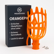 Obstpfl&uuml;cker Kunststoff Erntehilfe f&uuml;r hohe B&auml;ume Loquat Pflaume DE.