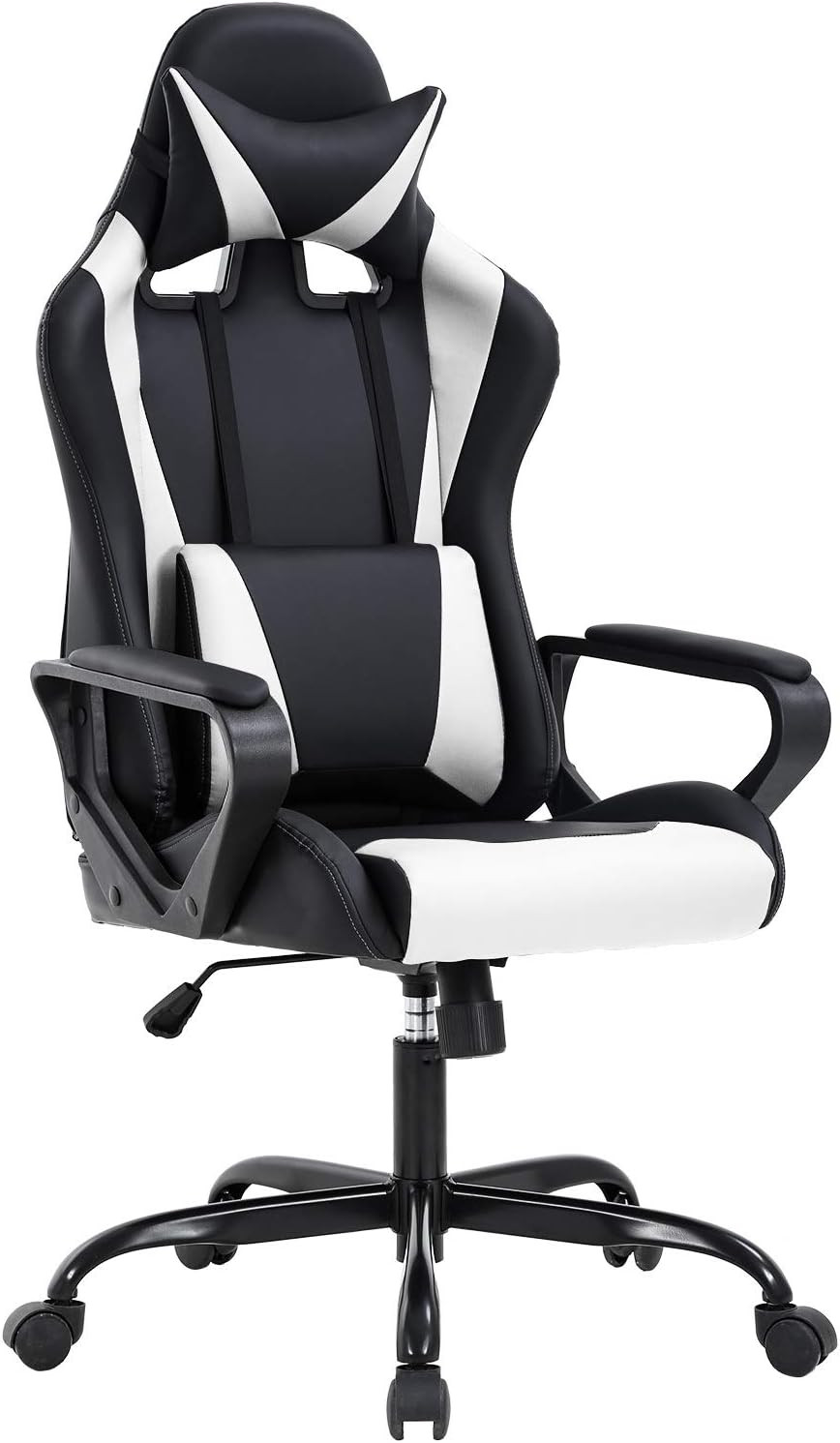 Pc Office Chair Computer Racing Chair Pu Desk Task Chair