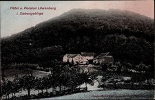 Ak Bad Honnef am Rhein, Hotel und Pension Löwenburg im Siebengebirge - 3223019