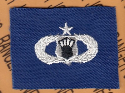 USAF Air Force Senior Air Traffic Controller ATC 1970's ~2.75'' patch c/e