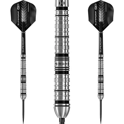 HARROWS DARTS LTD Harrows Quick Point Supergrip QP Tapered - 90% Tungsten Steeltip Darts 🎯🔥