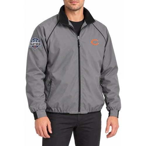 Cutter & Buck Chicago Bears WeatherTec Jacket Mens M Hall of Fame Partner NWT - product listing photo