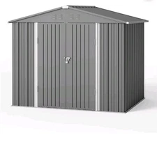 Asofer 8 x 6 FT Outdoor Storage Shed