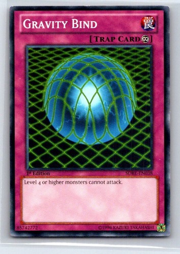 Gravity Bind SDRE-EN038 YuGiOh Structure Deck: Realm of the Sea Emperor card