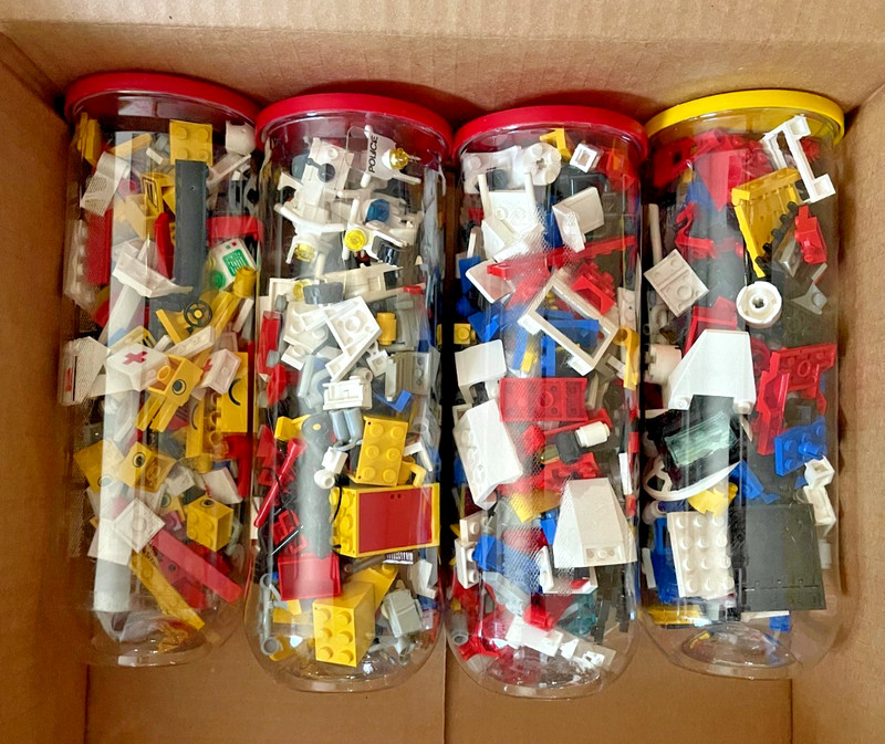 LEGO Specialty Parts 2lb. LOT ~ Police, Shell Gas Station, Motorcycles & MORE!