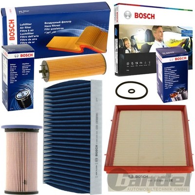 BOSCH FILTERSET passend für AUDI A3 8Y Q2 GA Q3 F3 VW GOLF 8 PASSAT B8 TOURAN 5T
