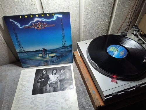Journey - Raised on Radio- 1986 Columbia  OC 39936 Play Tested Excellent Cond.