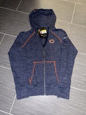 Chicago Bears Women's Hoodie S Nike Blue Vintage Logo Pullover Lightweight NWT