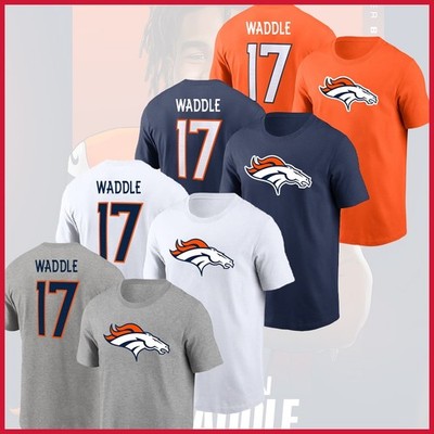 HOT - Jaylen Waddle #17 Denver Broncos 2026 Player Name & Number S-5XL For Fans