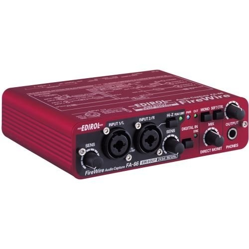 ローランドRoland FireWire Audio Capture FA-66 Roland Roland Audio Interface Firewire Audio Capture FA-66